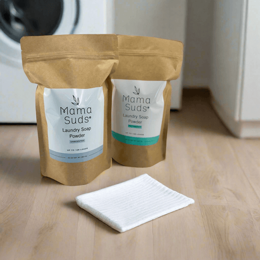Natural Laundry Soap Powder - Peppermint & Unscented