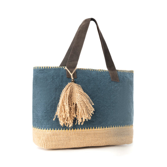 Willow Wanderer Tote Bag – Sage Blue