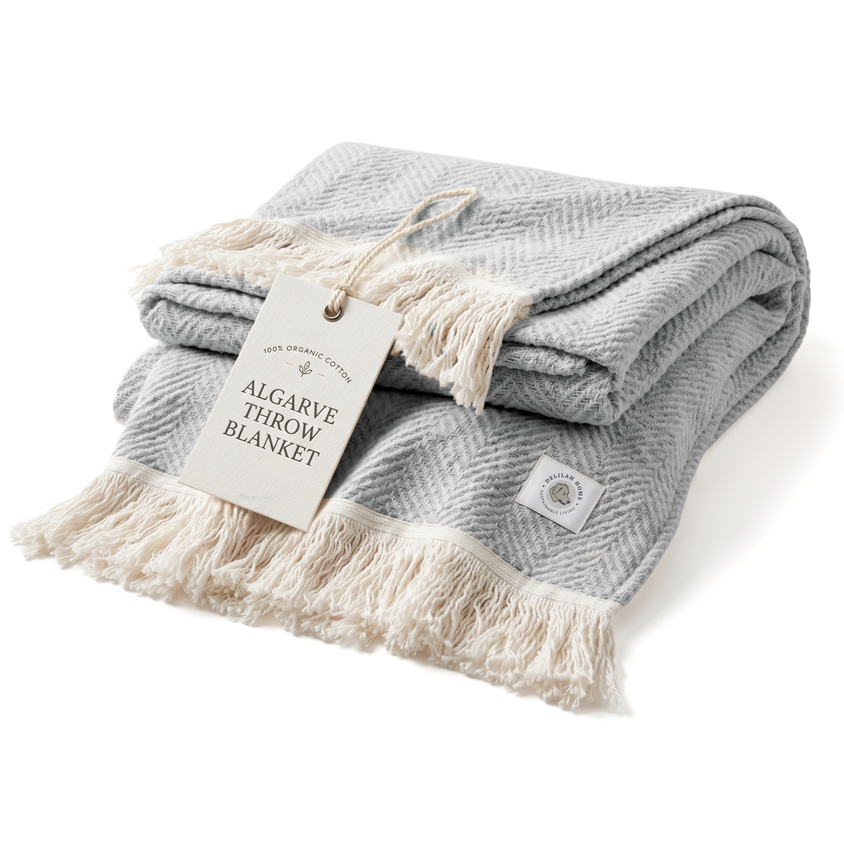 Organic Cotton Throw Blanket