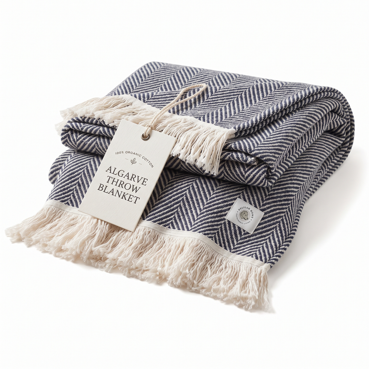 Organic Cotton Throw Blanket