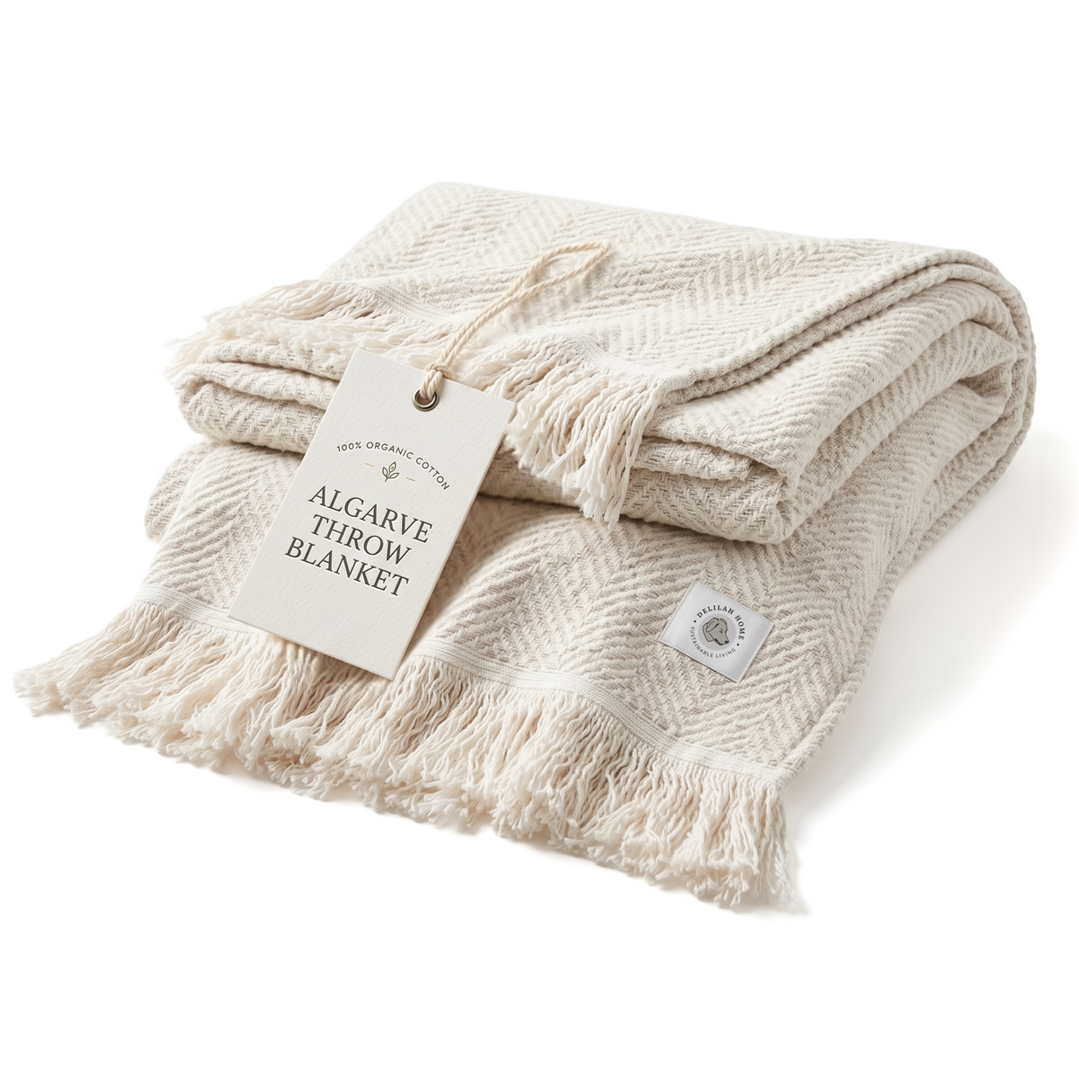 Organic Cotton Throw Blanket