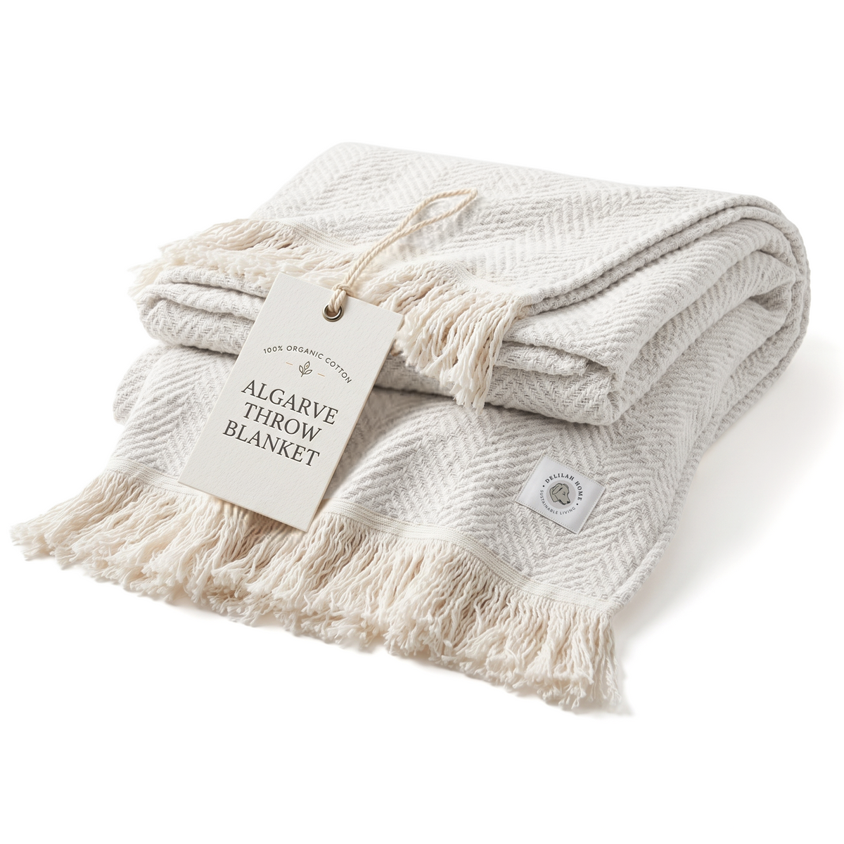 Organic Cotton Throw Blanket