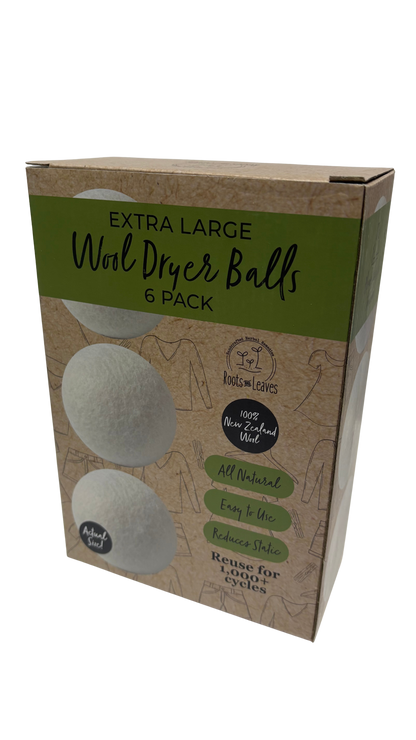 Organic New Zealand Wool Dryer Balls