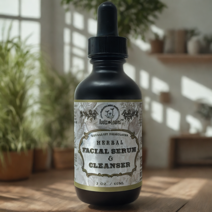 Herbal Facial Serum & Cleanser