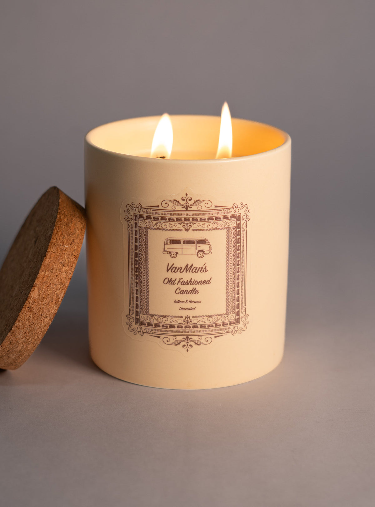 Old Fashion Tallow & Beeswax Candle