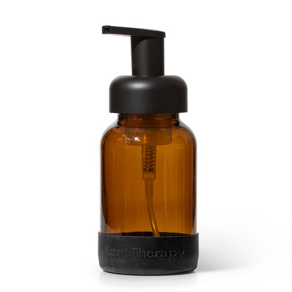 Glass Foaming Soap Dispenser with Silicone Sleeve