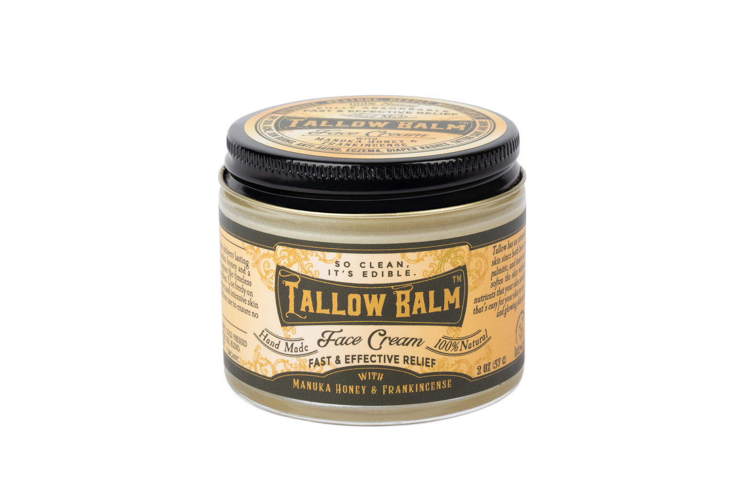 Manuka Honey Tallow Face Cream