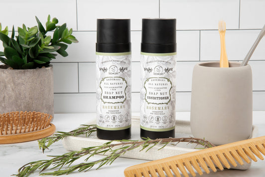 Rosemary Soapnut Shampoo & Conditioner Set