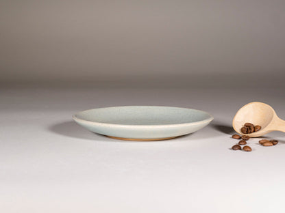 Handmade Ceramic Latte & Cappuccino Cup – Light Blue