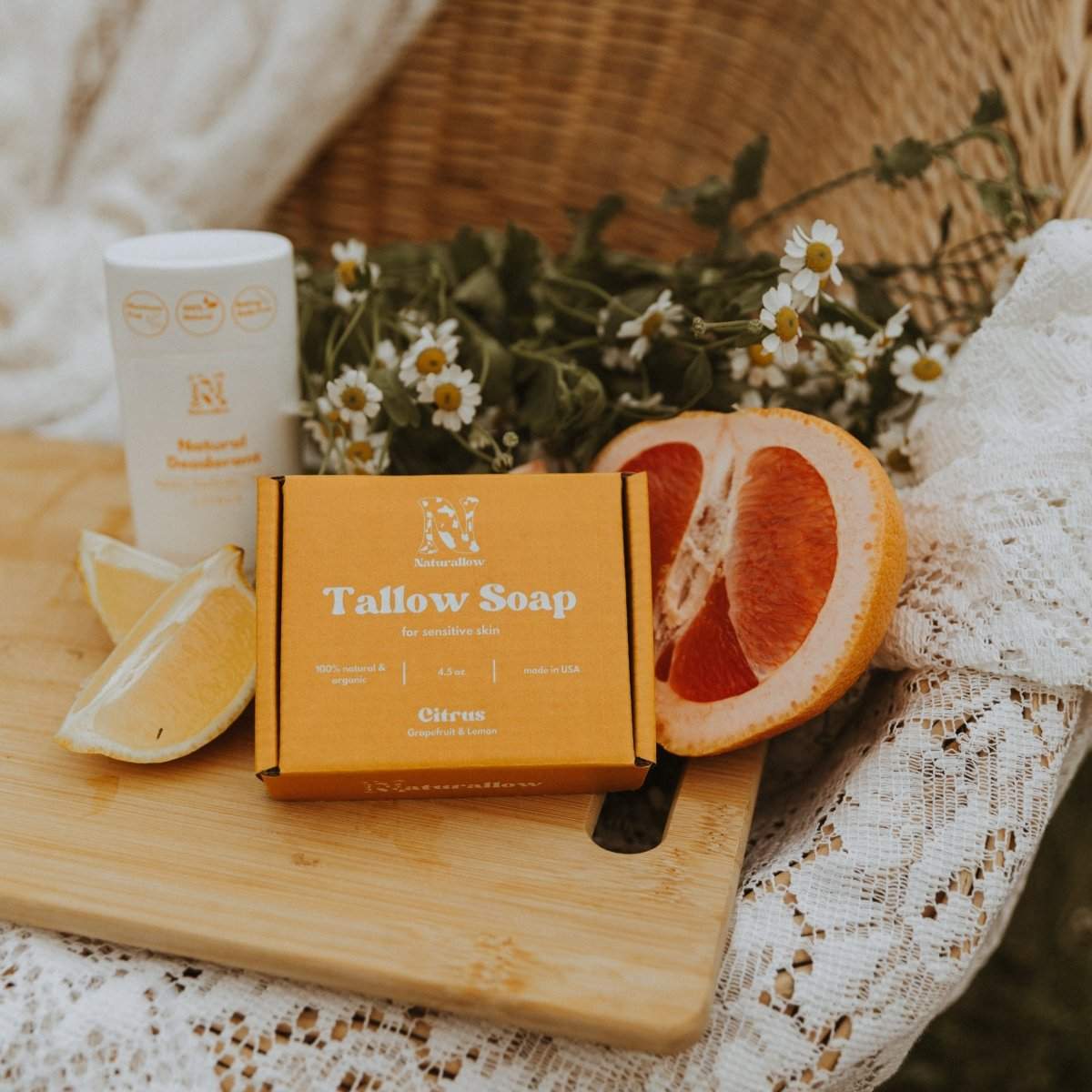 Organic Tallow Bar Soap - Signature Scents
