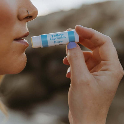 Tallow & Beeswax Lip Balm – Moisturizing