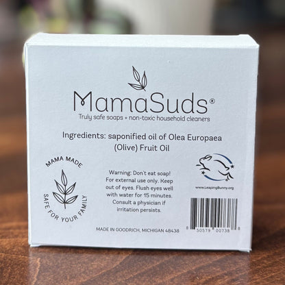 Olive Oil Castile Bar Soap – Unscented