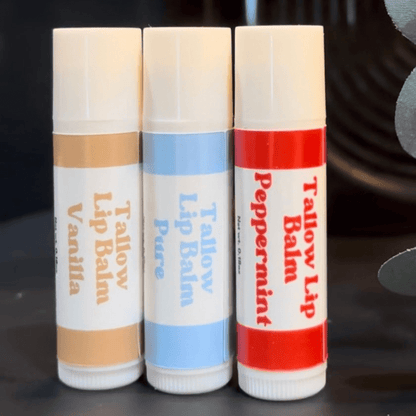 Tallow & Beeswax Lip Balm – Moisturizing