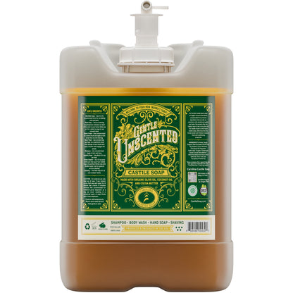 Organic Liquid Castile Soap - Unscented