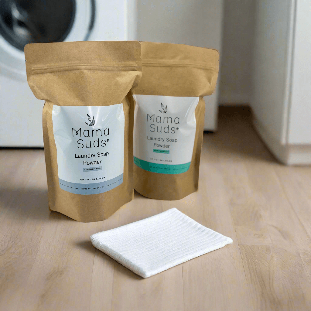 Natural Laundry Soap Powder - Peppermint & Unscented