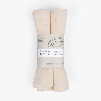 Organic Cotton Muslin Facial Cloths