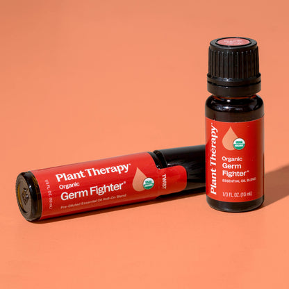 Organic Germ Fighter Essential Oil Blend Roll-On (Pre-Diluted)