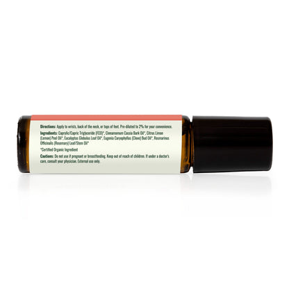 Organic Germ Fighter Essential Oil Blend Roll-On (Pre-Diluted)