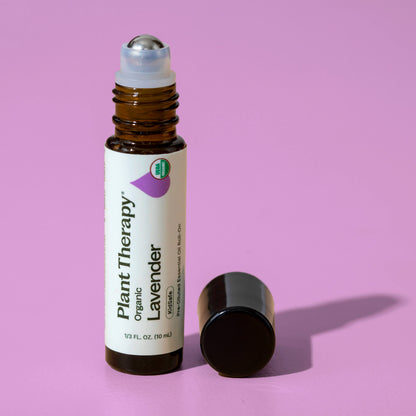 Organic Lavender Essential Oil Roll-On (Pre-Diluted)