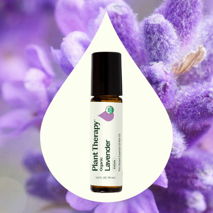 Organic Lavender Essential Oil Roll-On (Pre-Diluted)
