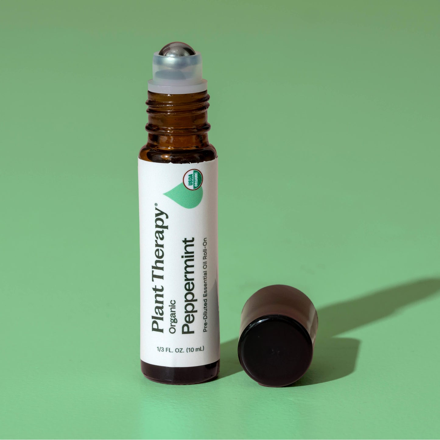 Organic Peppermint Essential Oil Roll-On (Pre-Diluted)