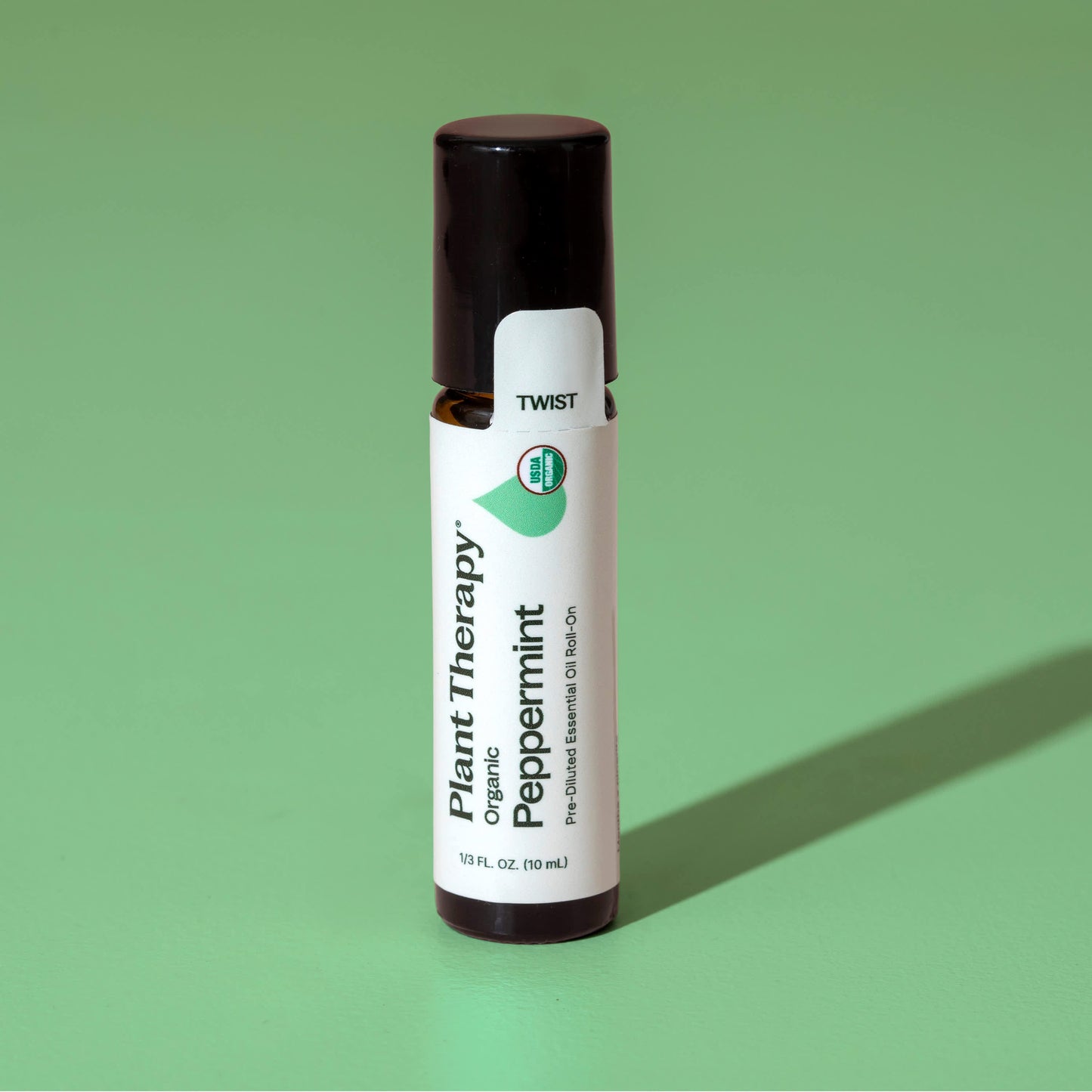Organic Peppermint Essential Oil Roll-On (Pre-Diluted)