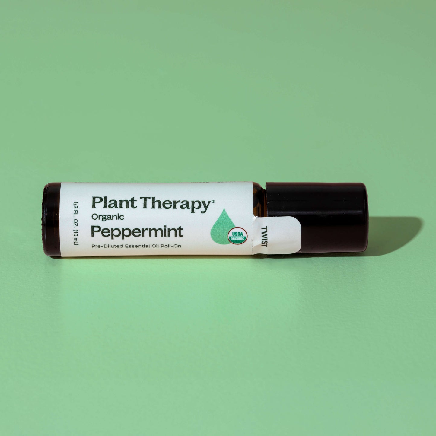Organic Peppermint Essential Oil Roll-On (Pre-Diluted)