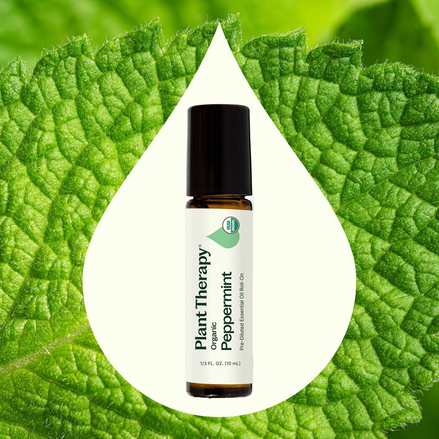 Organic Peppermint Essential Oil Roll-On (Pre-Diluted)