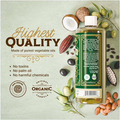 Organic Liquid Castile Soap - Unscented