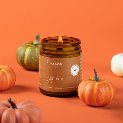 Pumpkin Pie Beeswax Candle