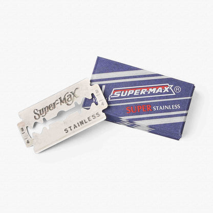 Stainless Steel Safety Razor Blade Refills – Pack of 10
