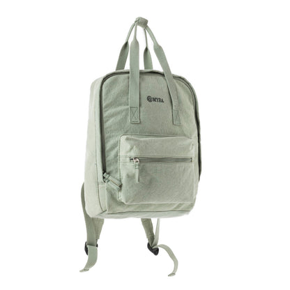 Pioneer Trek Canvas Backpack Bag - Light Green