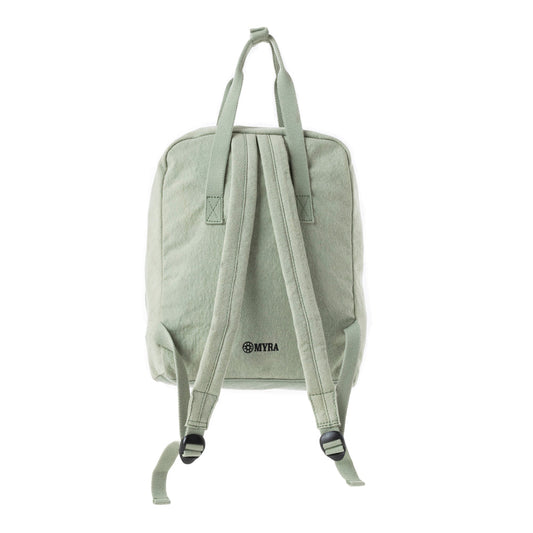Pioneer Trek Canvas Backpack Bag - Light Green