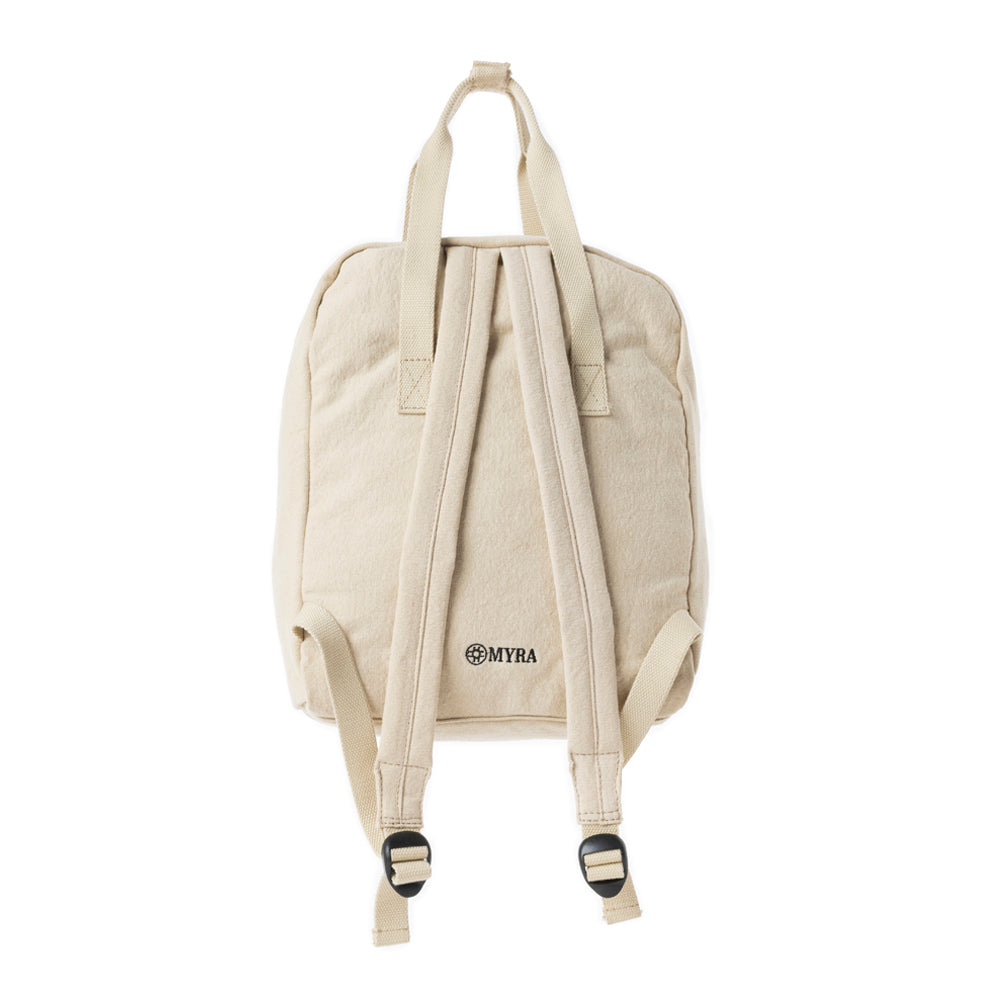 Pioneer Trek Canvas Backpack Bag - Beige