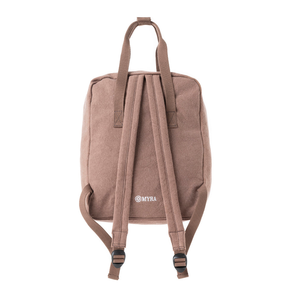 Pioneer Trek Canvas Backpack Bag - Brown