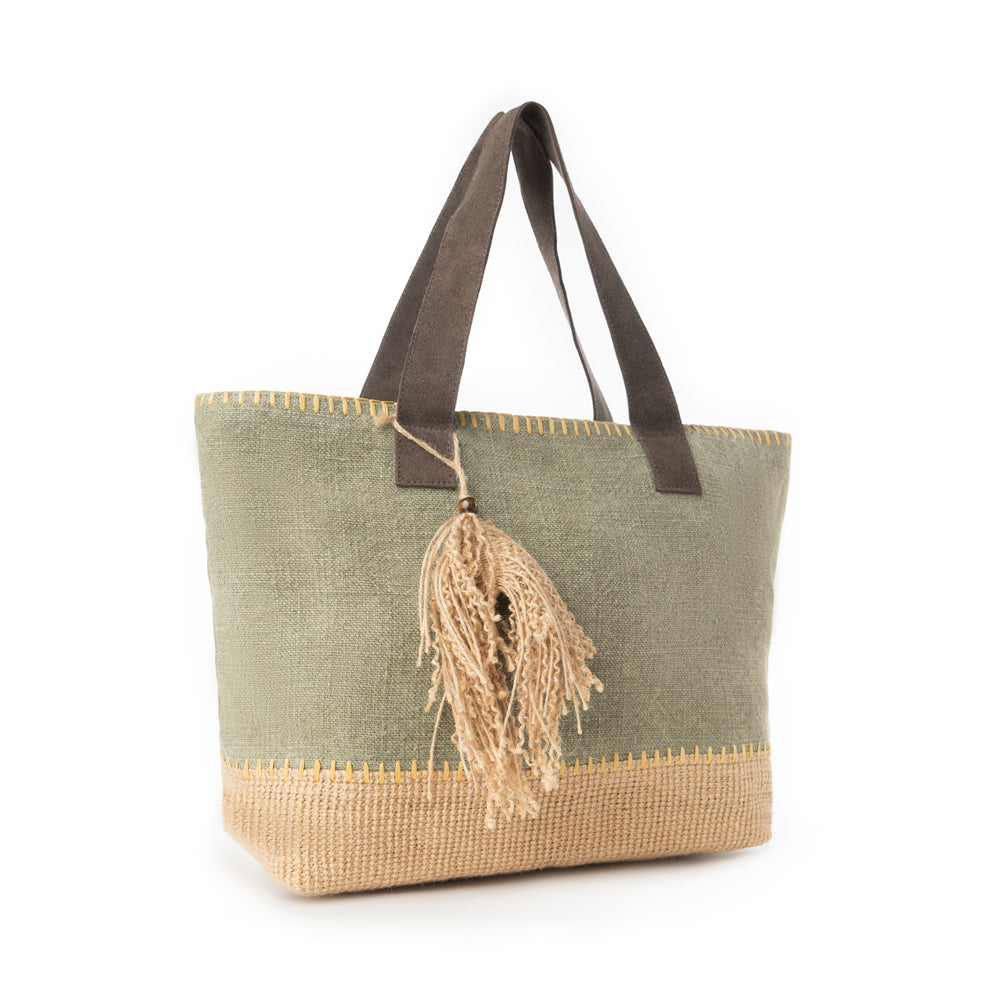 Willow Wanderer Tote Bag – Willow Green