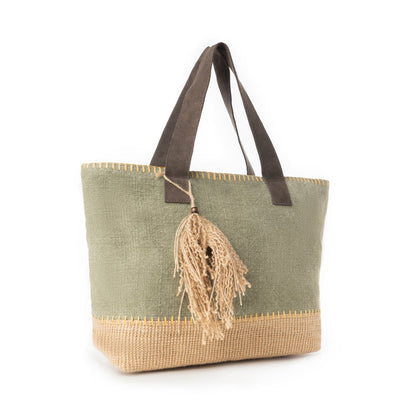 Willow Wanderer Tote Bag – Willow Green