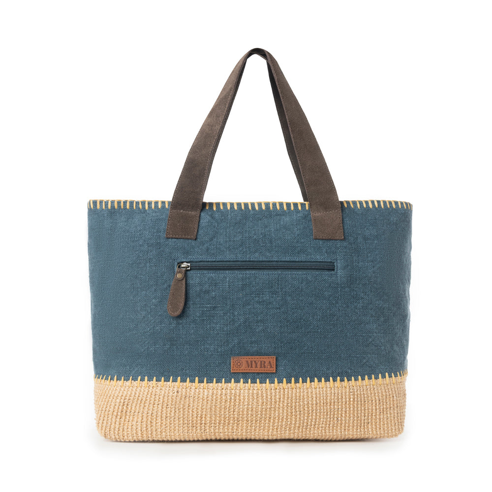 Willow Wanderer Tote Bag – Sage Blue