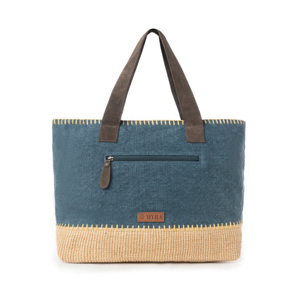 Willow Wanderer Tote Bag – Sage Blue