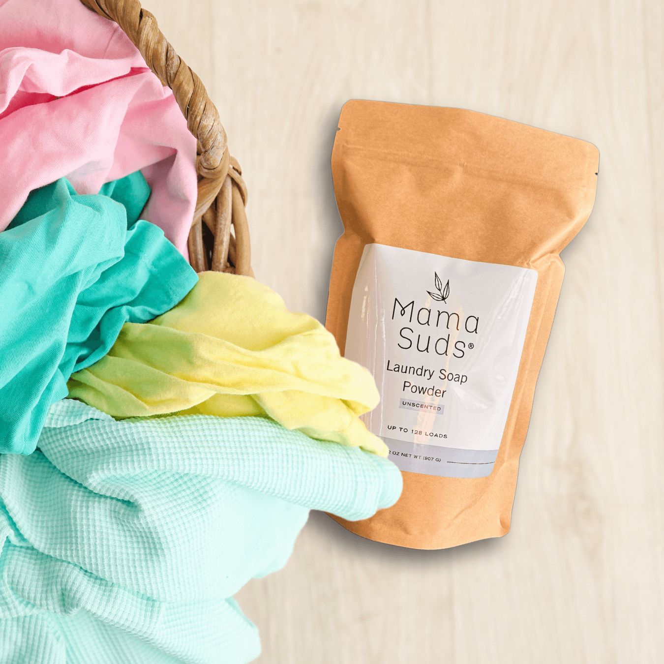 Natural Laundry Soap Powder - Peppermint & Unscented