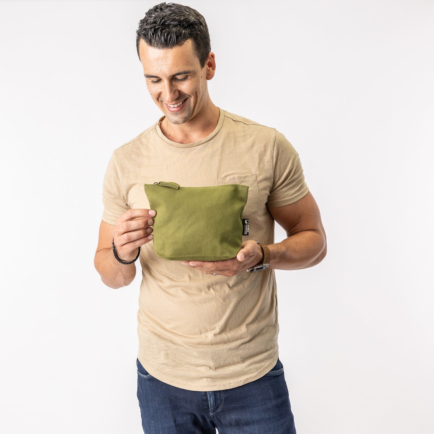 Organic Cotton Makeup Bag