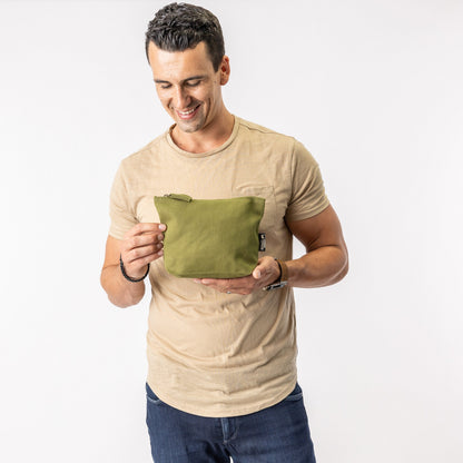 Organic Cotton Makeup Bag
