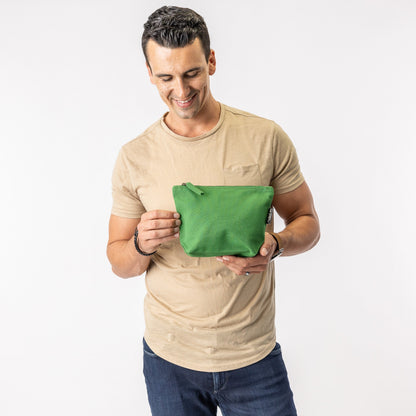 Organic Cotton Makeup Bag