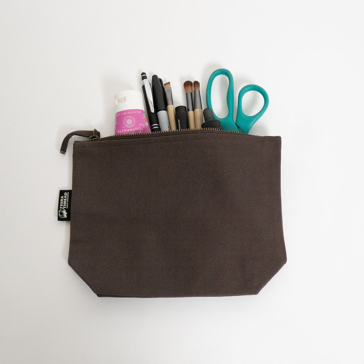 Organic Cotton Makeup Bag