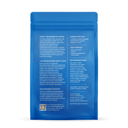 Organic Decaf Whole Bean Coffee – Calm