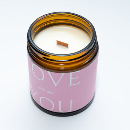 Love You Wildflower Citrus Beeswax Candle
