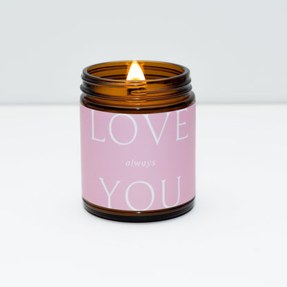 Love You Wildflower Citrus Beeswax Candle
