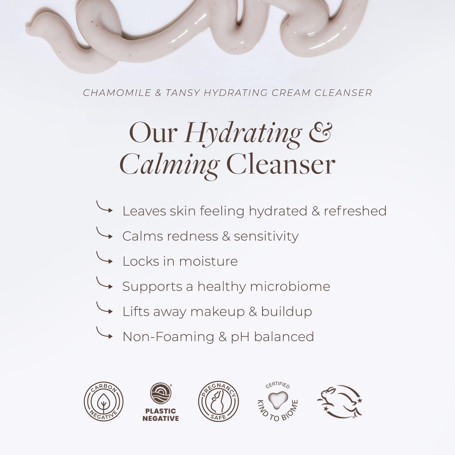 Chamomile & Tansy Hydrating Cream Cleanser