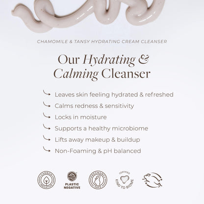 Chamomile & Tansy Hydrating Cream Cleanser