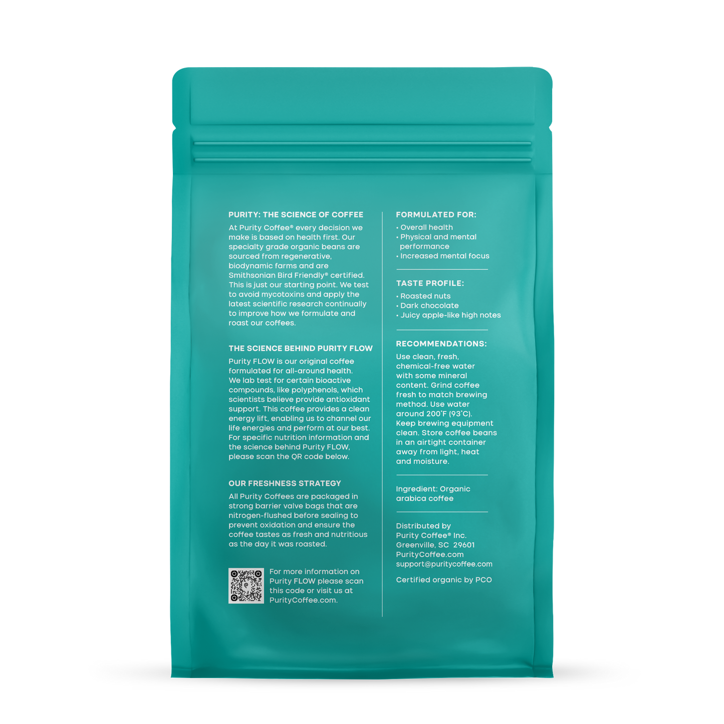Organic Medium Roast Whole Bean Coffee – Flow